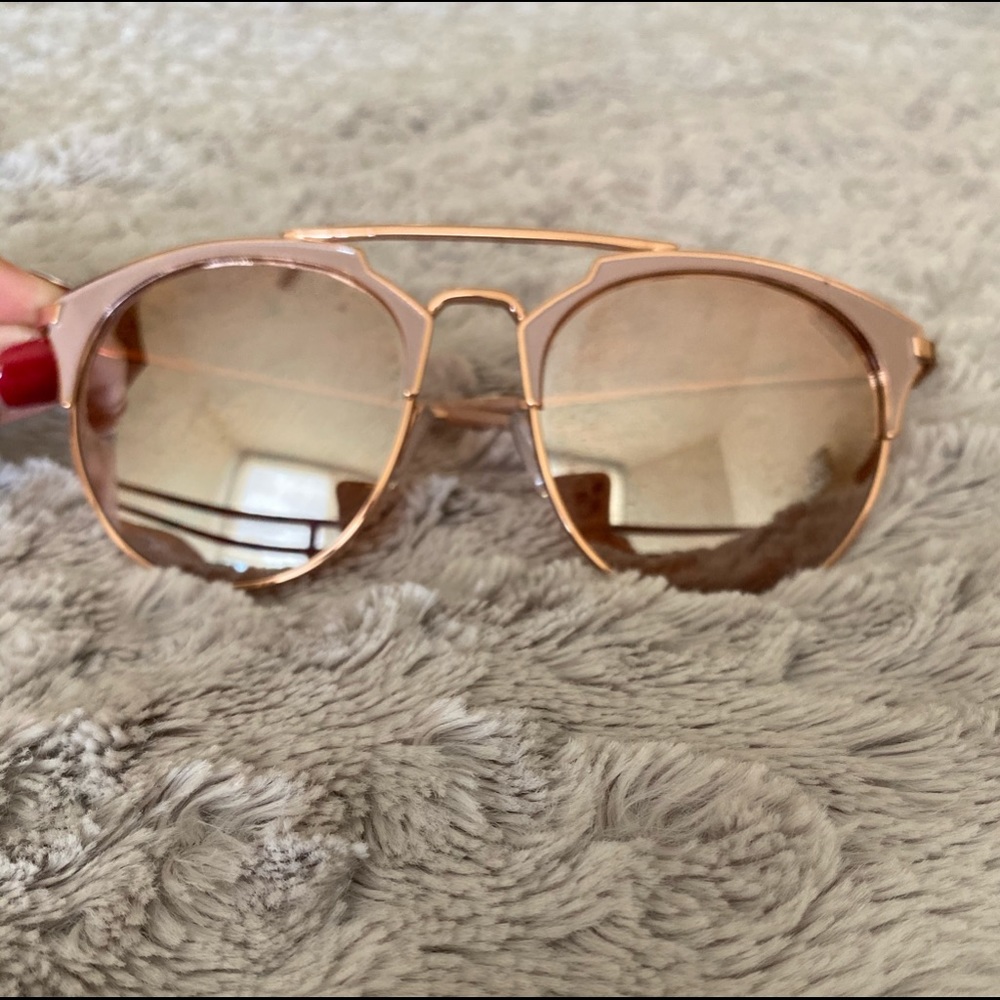 Pink & Gold Nordstrom BP Sunglasses - Picture 1 of 3